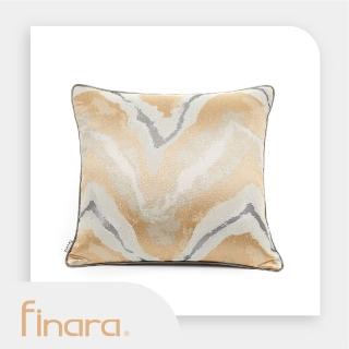 【Finara 費納拉】極光．50×50裝飾抱枕(台灣製造枕心)