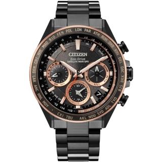 【CITIZEN 星辰】代言人廣告款 鈦金屬 GPS衛星對時手錶-44.3mm(CC4016-67E)