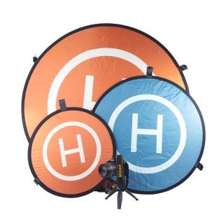 【HTR】空拍機停機坪-正反兩面可用(75cm)