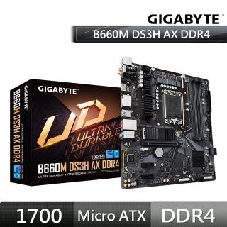 【GIGABYTE 技嘉】B660M DS3H AX DDR4