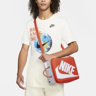 【NIKE 耐吉】鞋袋 小包 手提 斜背包 運動 Shoe Box Bag 紅白 DA7337-869