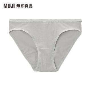 【MUJI 無印良品】女有機棉混彈性天竺無側縫低腰短版內褲(共10色)