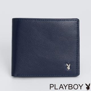 【PLAYBOY】基本短夾  Own系(藍色)