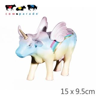 【CowParade】彩繪牛-彩虹獨角牛(世界頂級藏品)