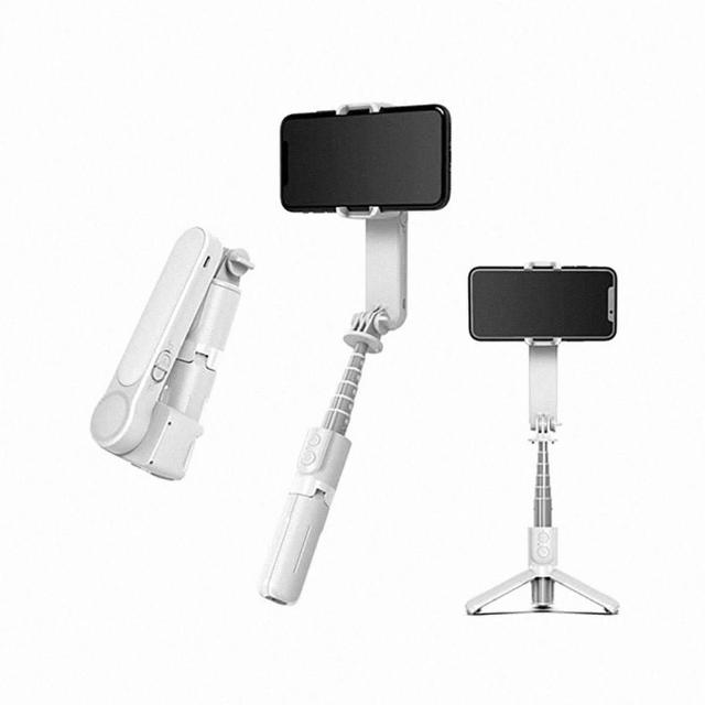 【3ZeBra 三隻斑馬】MINi補光折疊穩定器(單軸穩定器 藍牙自拍三腳架 自拍桿 禮物)