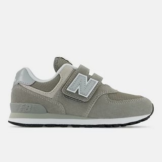 【NEW BALANCE】童鞋 休閒鞋 慢跑鞋 中大童 灰(PV574EVG-W)