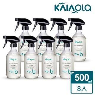 【耕樂 KaiaOla】香根草浴廁清潔劑8件組(浴室廁所馬桶清潔-500mL×8瓶)