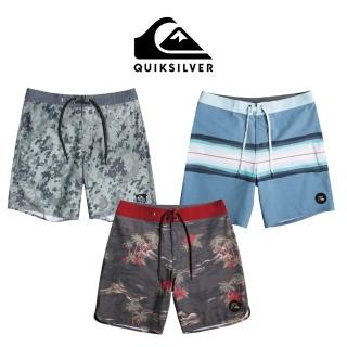 【Quiksilver】男款 男泳裝 衝浪褲 SURFSILK SCALLOP 19(海軍藍)