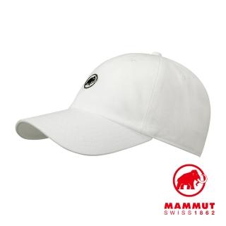 【Mammut 長毛象】Baseball Cap Mammut 經典棒球帽 白色PRT1 #1191-00051