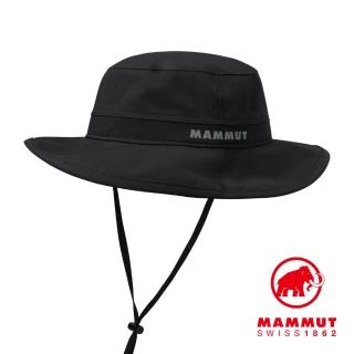 【Mammut 長毛象】Machu Hat 防水快乾漁夫帽 黑色 #1191-02915