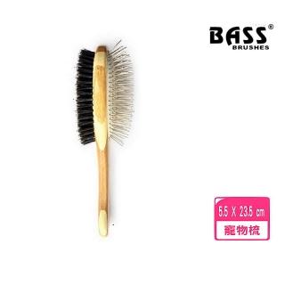 【Earth Rated 莎賓】BASS豬鬃按摩兩用梳(寵物梳)