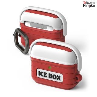 【Ringke】Apple AirPods 3 Ice Box 冰桶系列防撞緩衝保護套 紅 綠(Rearth 藍牙耳機套)