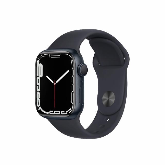 【Apple 蘋果】『認證福利品』Apple Watch Series 7 GPS 45 公釐鋁金屬錶殼搭配運動錶帶
