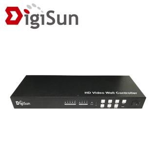 【DigiSun 得揚】VW404 4螢幕HDMI拼接電視牆控制器