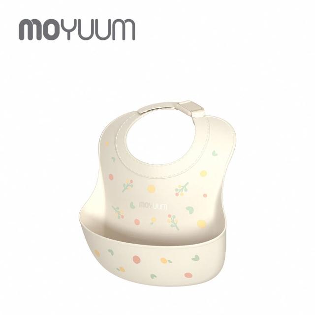 【MOYUUM】韓國 白金矽膠寬口立體圍兜(多款可選)