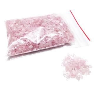 【十方佛教文物】粉晶碎石200公克(平安吉祥如意)