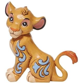 【Enesco】精品家飾 Disney 迪士尼 獅子王迷你辛巴坐姿居家擺飾