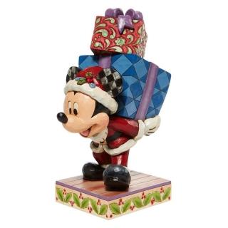 【Enesco】精品家飾 Disney 迪士尼 節慶系列 米奇聖誕老公公居家擺飾