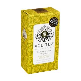 【ACE TEA LONDON】熱薑綠茶Hot Ginger Green Tea15立體茶包/盒(榮獲英國2017 great teaste 1星殊榮)