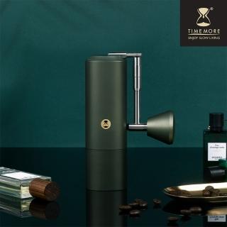 【TIMEMORE 泰摩】CHESTNUT 栗子X旗艦磨豆機(雙層刀紋磨芯 兩段微調刀盤刻度 摺疊手柄)