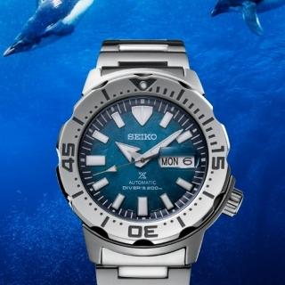 【SEIKO 精工】PROSPEX系列 愛海洋 南極企鵝悠游 機械腕錶(SRPH75K1/4R36-11C0G)