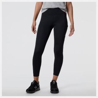 【NEW BALANCE】NB 長褲 女款 運動緊身褲 黑 WP21506BK