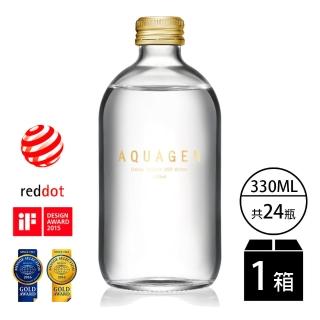 【AQUAGEN】海洋深層水金蓋無氣泡版(330mlx24入/箱)