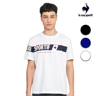 【LE COQ SPORTIF 公雞】涼感潮流運動短袖T恤 男-3色-LWP21111