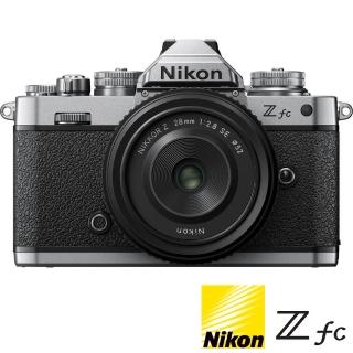 【Nikon 尼康】ZFC  KIT 附 Z 28mm F2.8(公司貨 微單眼相機 4K錄影 WIFI傳輸 翻轉螢幕)