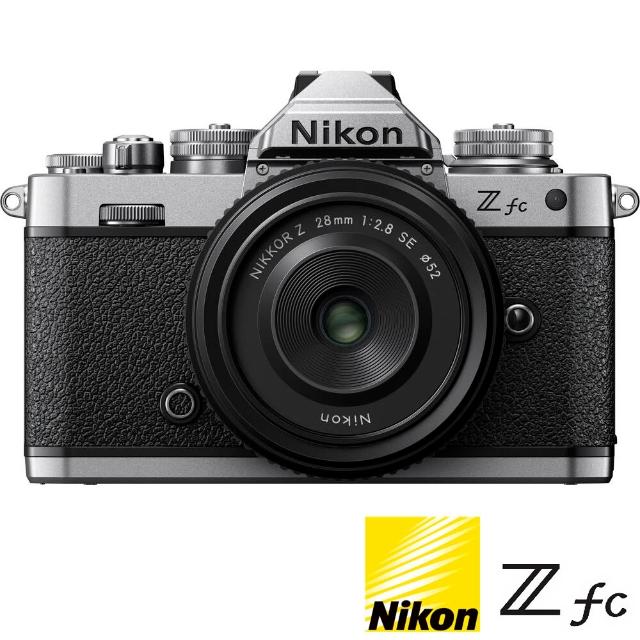 【Nikon 尼康】ZFC KIT 附 Z 28mm F2.8 SE 定焦鏡組 (公司貨) APS-C 無反微單眼相機
