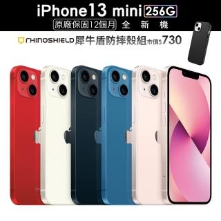 【Apple 蘋果】iPhone 13 mini 256G(5.4吋)(犀牛盾防摔殼組)