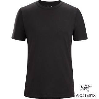 【Arcteryx 始祖鳥】男 Capitve 短袖 休閒 Tee(黑)