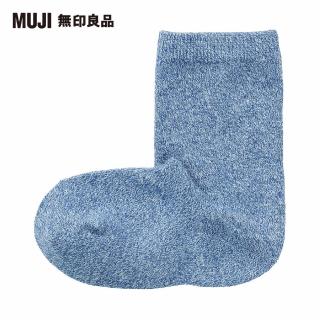 【MUJI 無印良品】兒童棉混腳跟特殊編織直角襪(共6色)