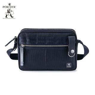 【PORTER INTERNATIONAL】NEW HEAT輕巧小型斜背包(深藍)