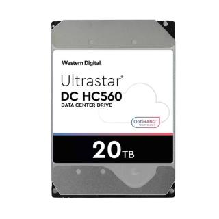 【WD 威騰】Ultrastar DC HC560 20TB 3.5吋 企業級硬碟(WUH722020ALE6L4)