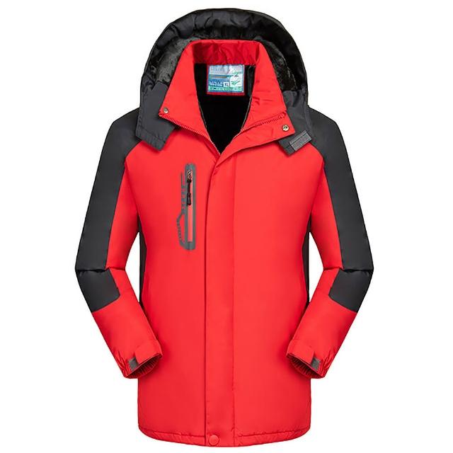 【Billgo】保暖防潑水衝鋒衣 機能防風禦寒男女外套 7色 XL~4XL碼(加厚加絨、情侶款)