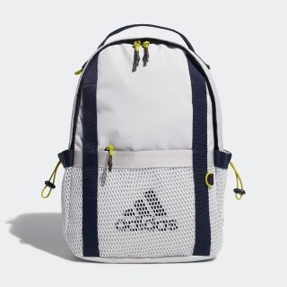 【adidas 愛迪達】後背包 運動 肩背包 斜背包 電腦包 RS BP CL SM 白 HE2692