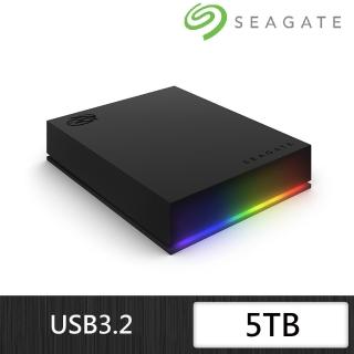 【SEAGATE 希捷】FireCuda Gaming 5TB 外接式遊戲硬碟(STKL5000400)