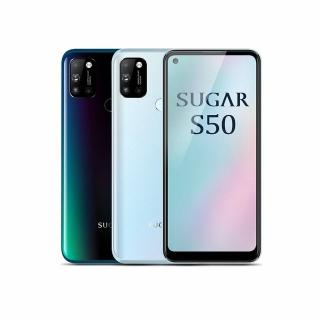 【SUGAR】S50 6.55吋 4G/128G 大螢幕四鏡頭智慧手機(限量加送原廠感應式皮套)