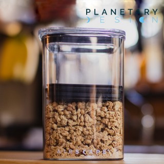 【Planetary Design】方型儲存罐Airscape Lite 7吋 Medium(自由堆疊、儲存罐、保鮮罐、密封罐、方型儲存罐)