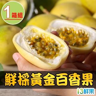 【愛上鮮果】鮮採黃金百香果1箱(1.8kg±10%/箱)