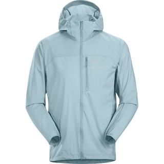 【Arcteryx 始祖鳥】男 Squamish 防風 防潑水 風衣外套(天空藍)