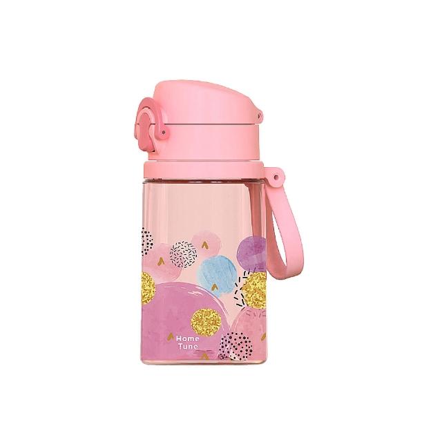 【Home Tune 家音】美國Tritan材質兒童彈蓋吸管水壺490ml(彈蓋吸管式)