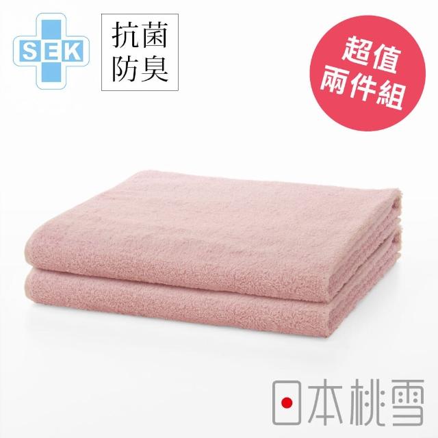 【日本桃雪】SEK抗菌防臭運動大毛巾2入(鈴木太太公司貨)