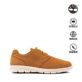 【Timberland】男款小麥色磨砂革Graydon休閒鞋(A411H231)