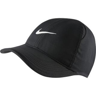 【NIKE 耐吉】帽子 童帽 棒球帽 遮陽帽 運動 Y NK DF AROBILL FTHRLT CAP 黑 739376-010