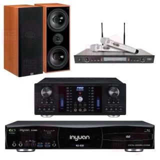 【音圓】點歌機4TB+擴大機+無線麥克風+喇叭(S-2001 N2-550+AK-8800 PRO+SR-928PRO+KTF DM-827)