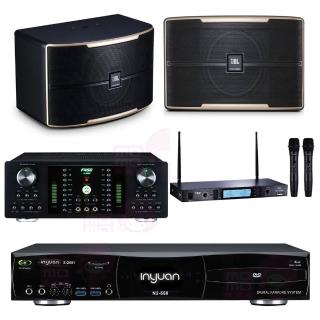 【音圓】點歌機4TB+擴大機+無線麥克風+喇叭(S-2001 N2-550+FNSD A-300N+MR-865 PRO+JBL Pasion 10)