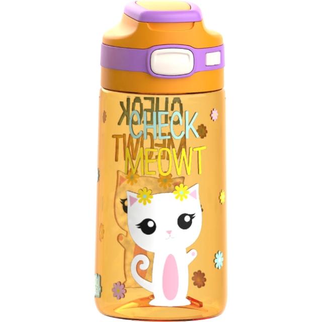 【Cool Gear 酷樂】兒童彈蓋直飲水壺480ml（本款有2種版本彩盒）(美國標準製程品質控管)