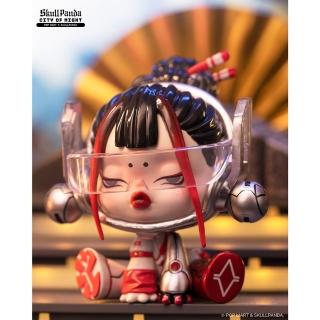【POPMART 泡泡瑪特】Skullpanda夜之城系列公仔盒玩(兩入隨機款)